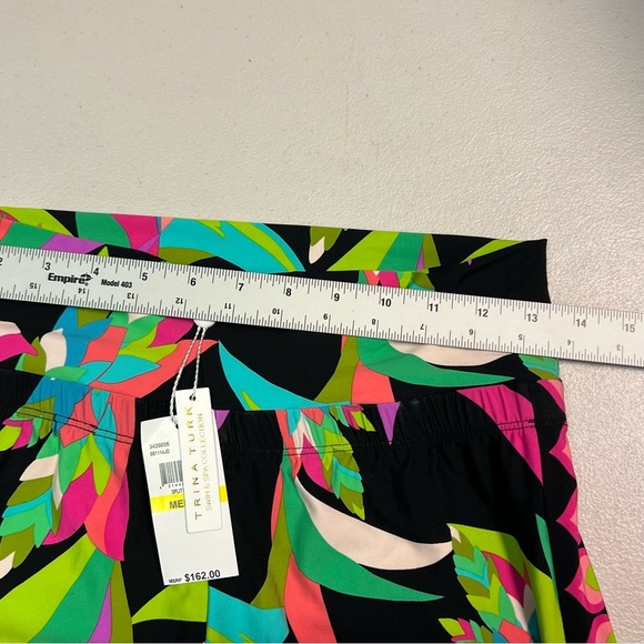 Trina Turk Birds Women’s Of Paradise Printed Split Hem Coverup Pants Size M - Picture 8 of 8